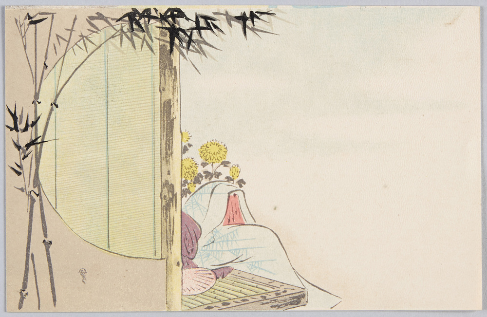 作品画像:縁側 (すかし絵)