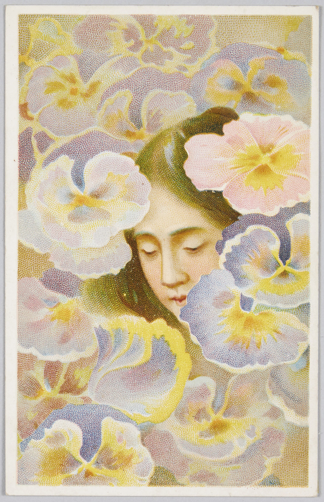 作品画像:パンジー (「花?人?」より)