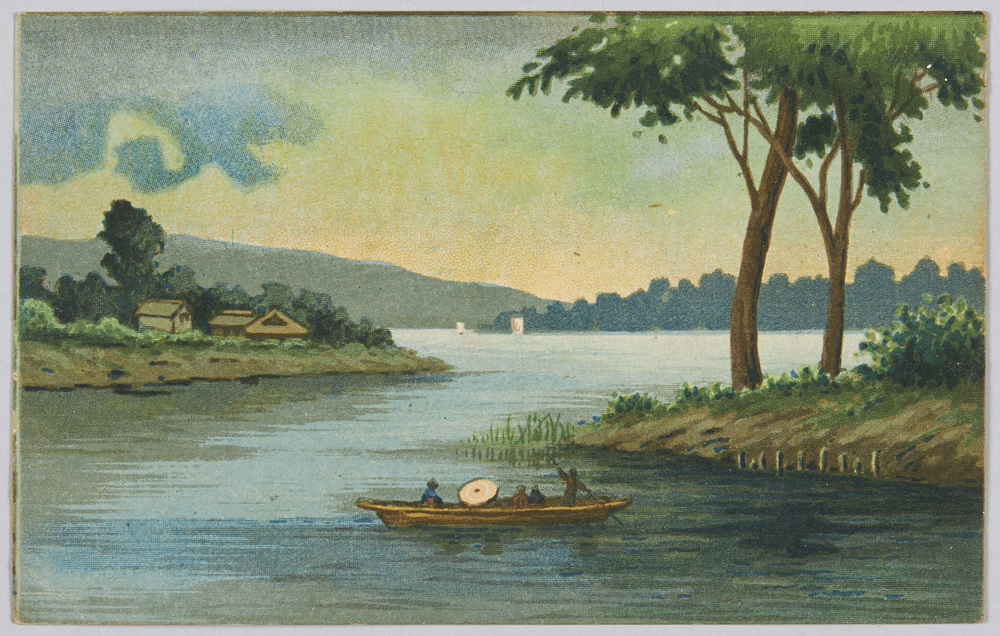 作品画像:水辺夕景