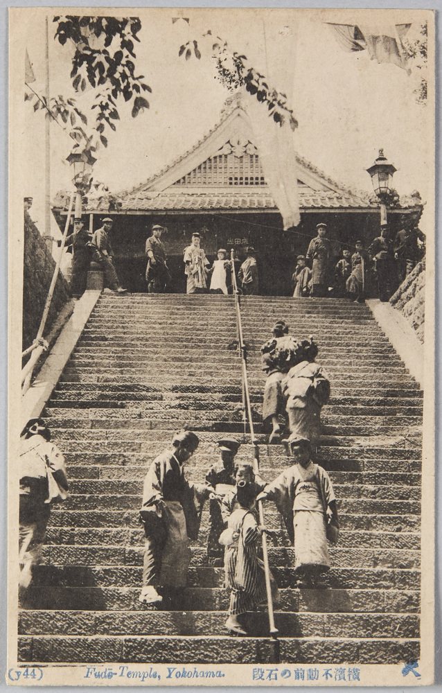 作品画像:横浜不動前の石段