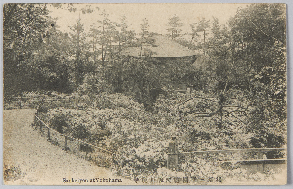 作品画像:横浜三溪園躑躅及東慶寺