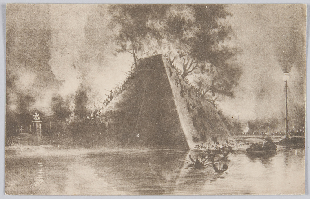 作品画像:日比谷公園堤上の惨場