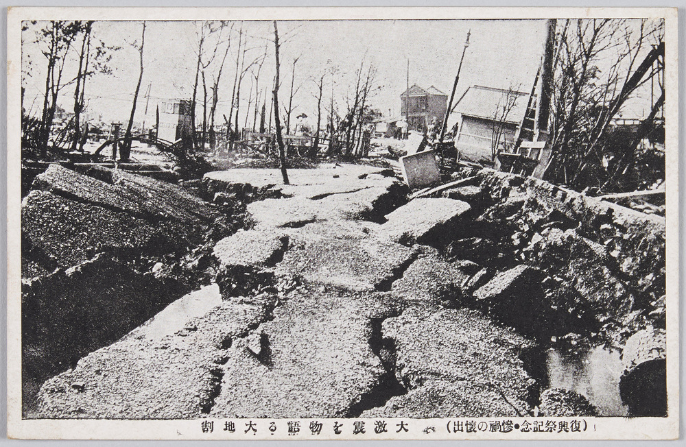 作品画像:(復興祭記念・惨禍の懐の懐出) 大激震を物語る大地割