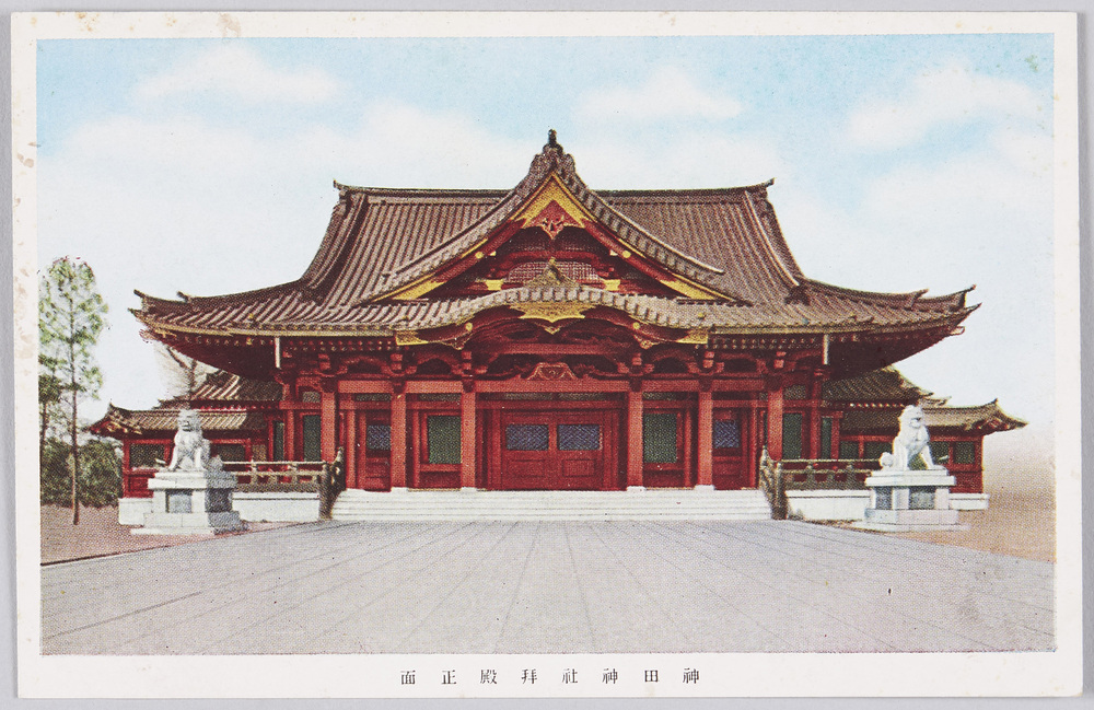 作品画像:神田神社拝殿正面