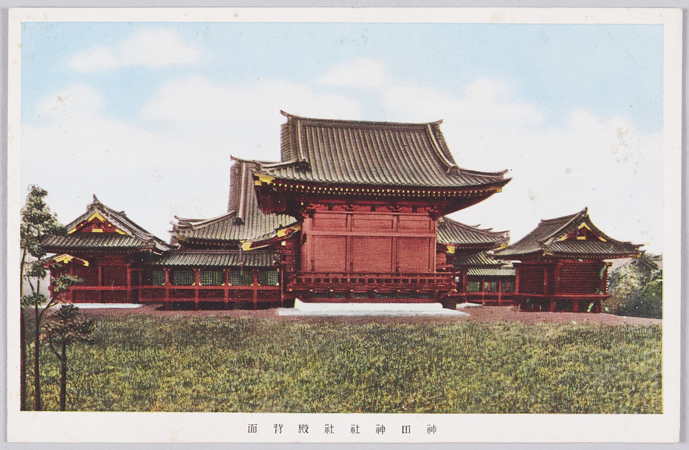作品画像:神田神社 社殿 背面