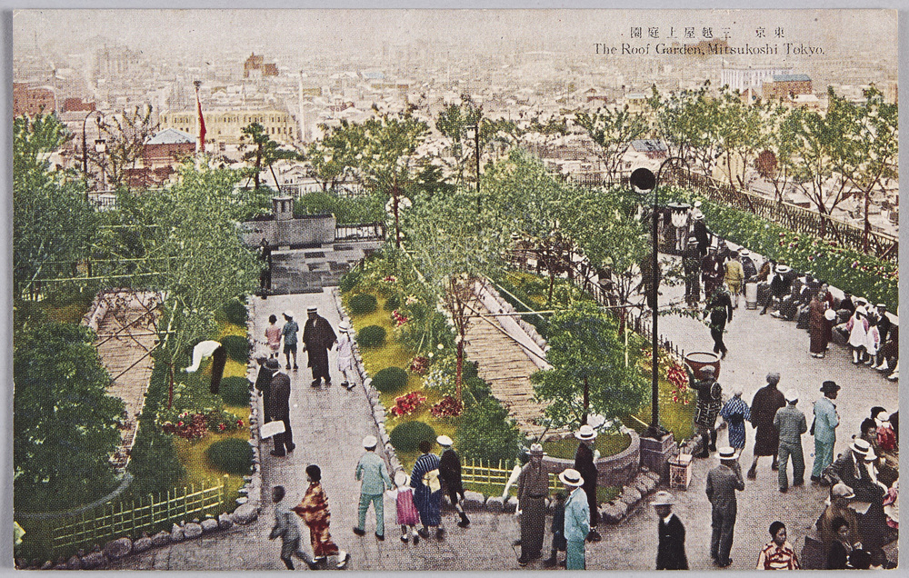 作品画像:東京 三越屋上庭園