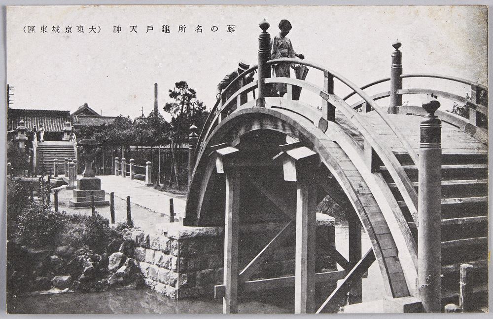 作品画像:藤の名所亀戸天神(大東京城東区)