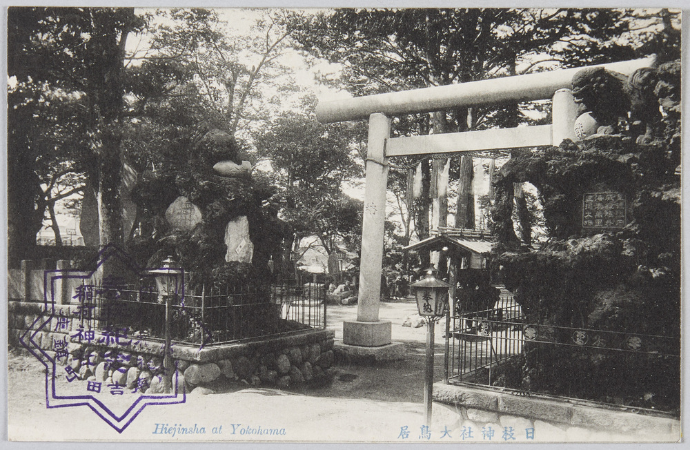 作品画像:日枝神社大鳥居