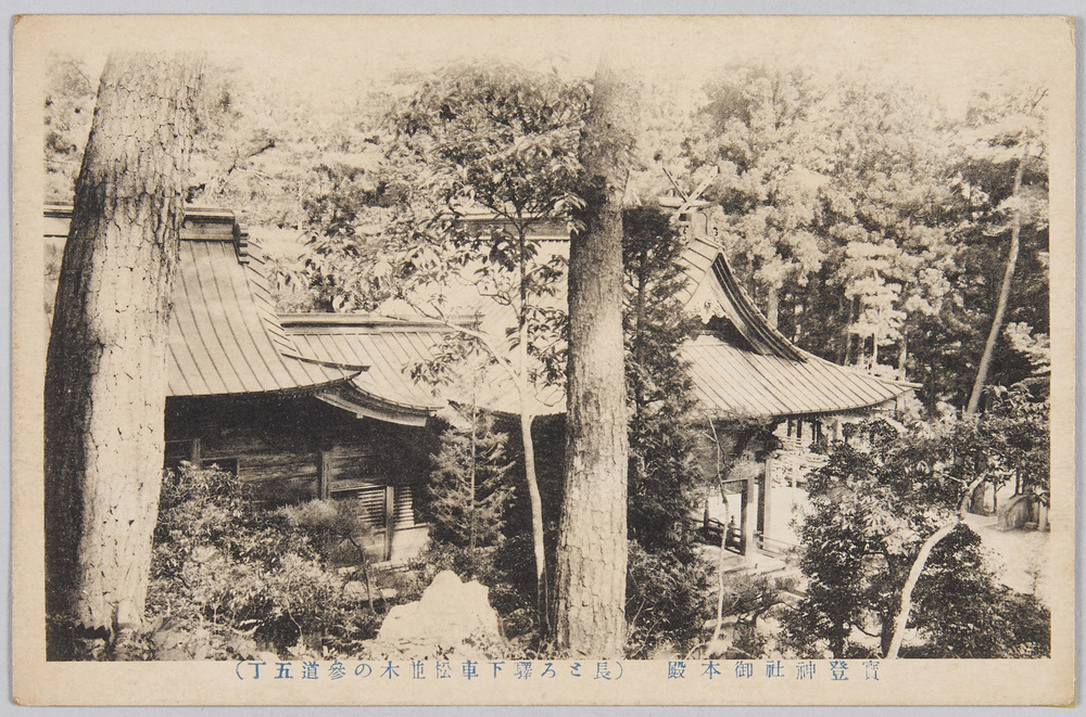 作品画像:宝登山神社御本殿(長とろ駅下車松並木参道五丁)