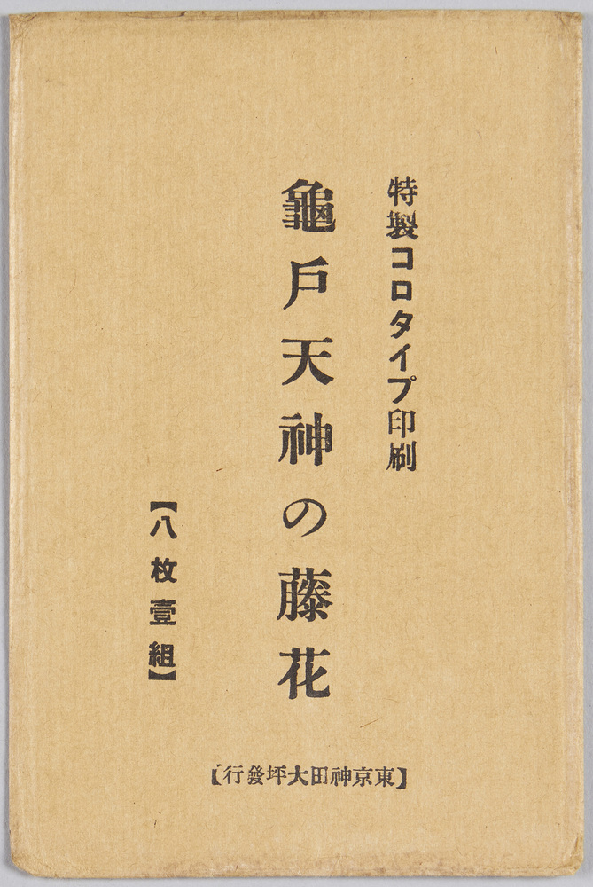 作品画像:亀戸天神の藤花