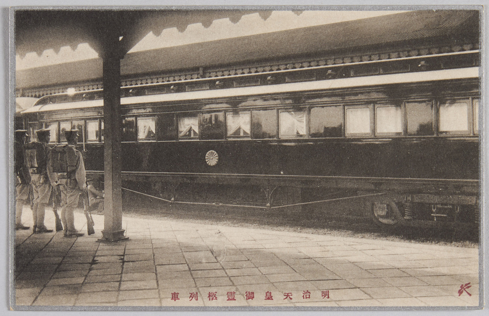 作品画像:明治天皇御霊柩列車