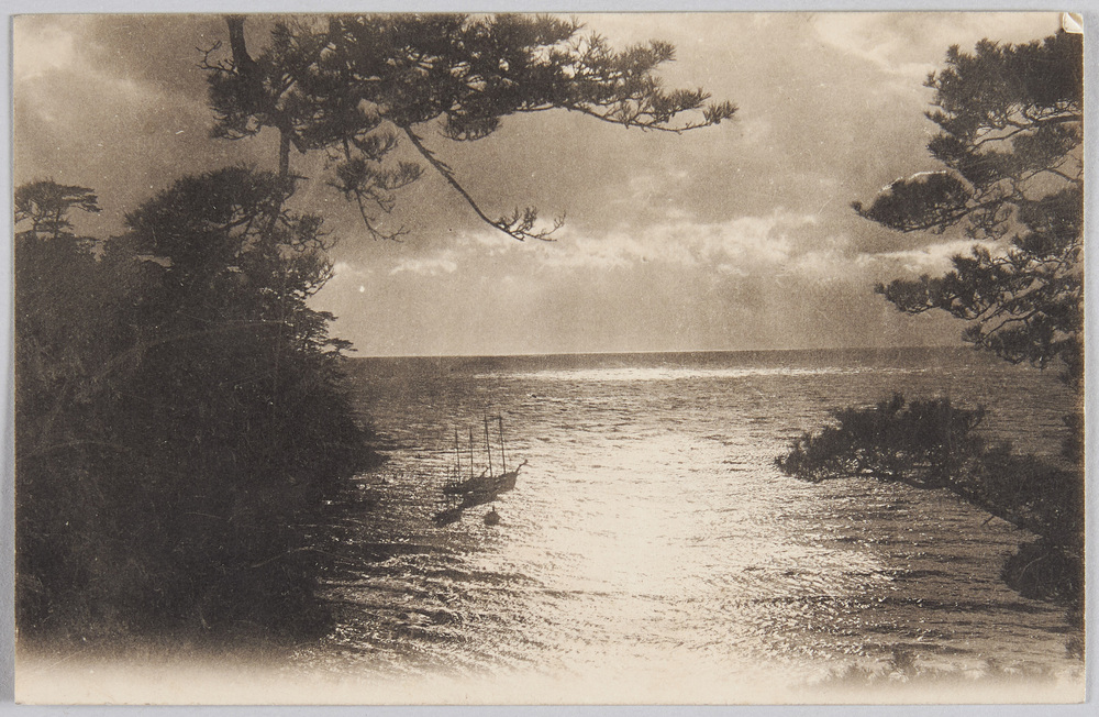 作品画像:海と船