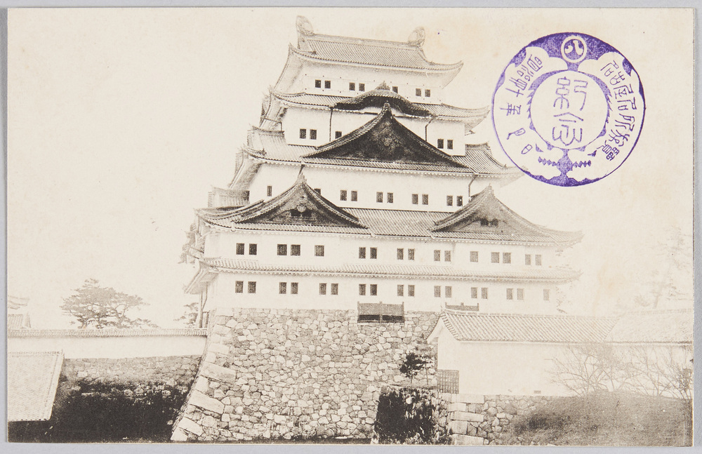 作品画像:名古屋城(名古屋名所遊覽)