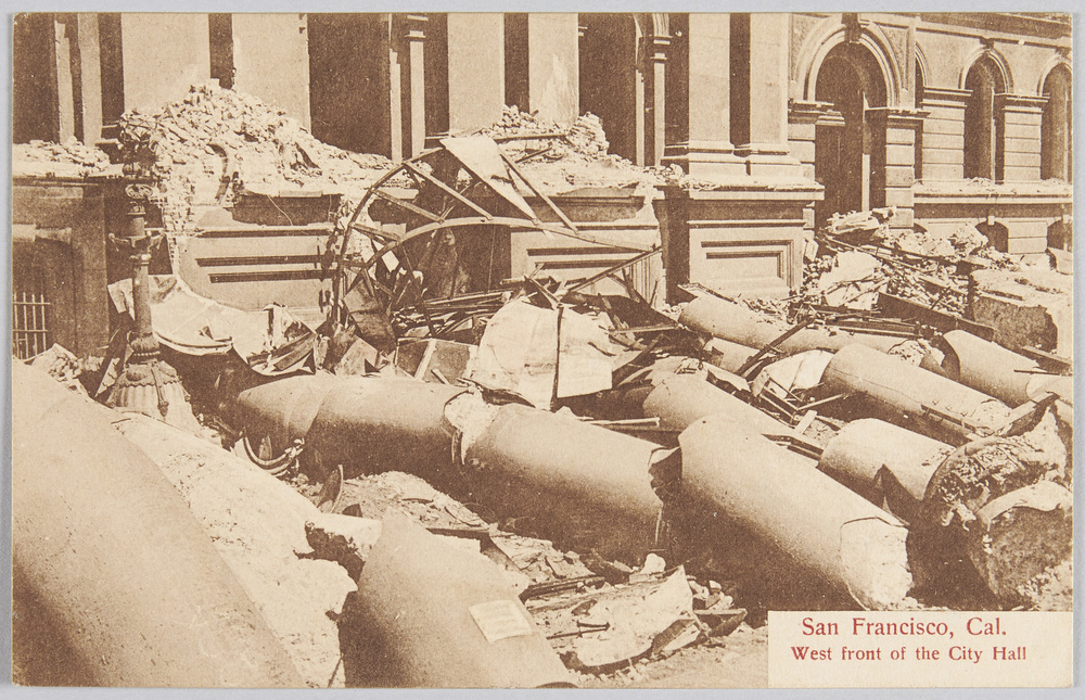 作品画像:San Francisco,Cal.West front of the City Hall