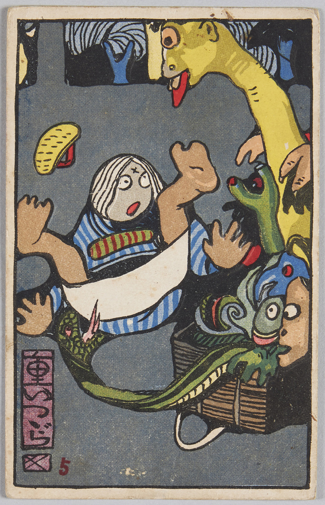 作品画像:舌きり雀 重いつづら
