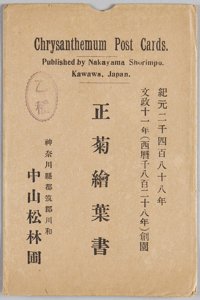 作品画像:正菊絵葉書