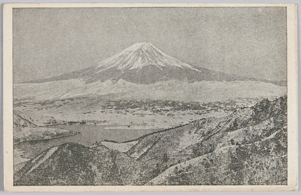 作品画像:冨士山冬景色