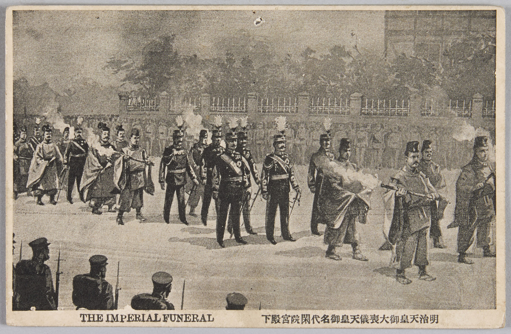 作品画像:明治天皇御大喪
