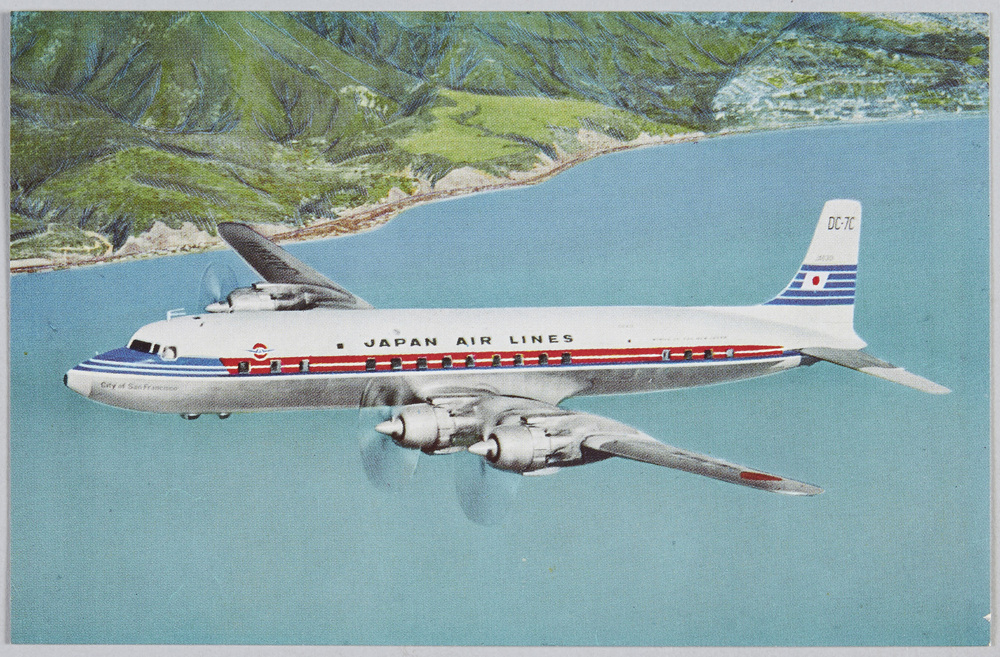 作品画像:日本航空旅客機