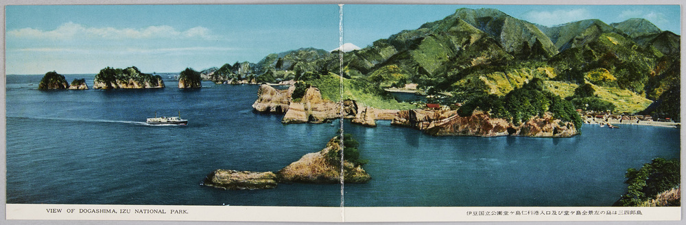 作品画像:伊豆国立公園 堂ケ島の風光
