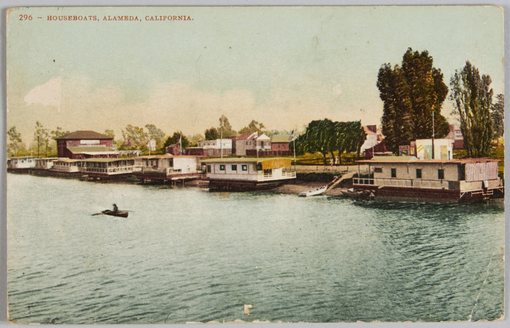 作品画像:HOUSE BOATS,ALAMEDA,CALIFORNIA
