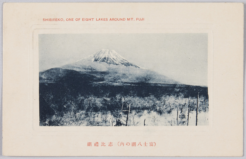 作品画像:富士八湖絵葉書