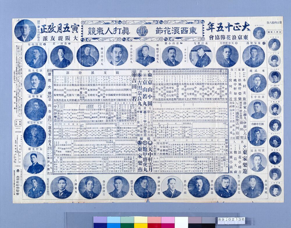 作品画像:東西浪花節真打人気競