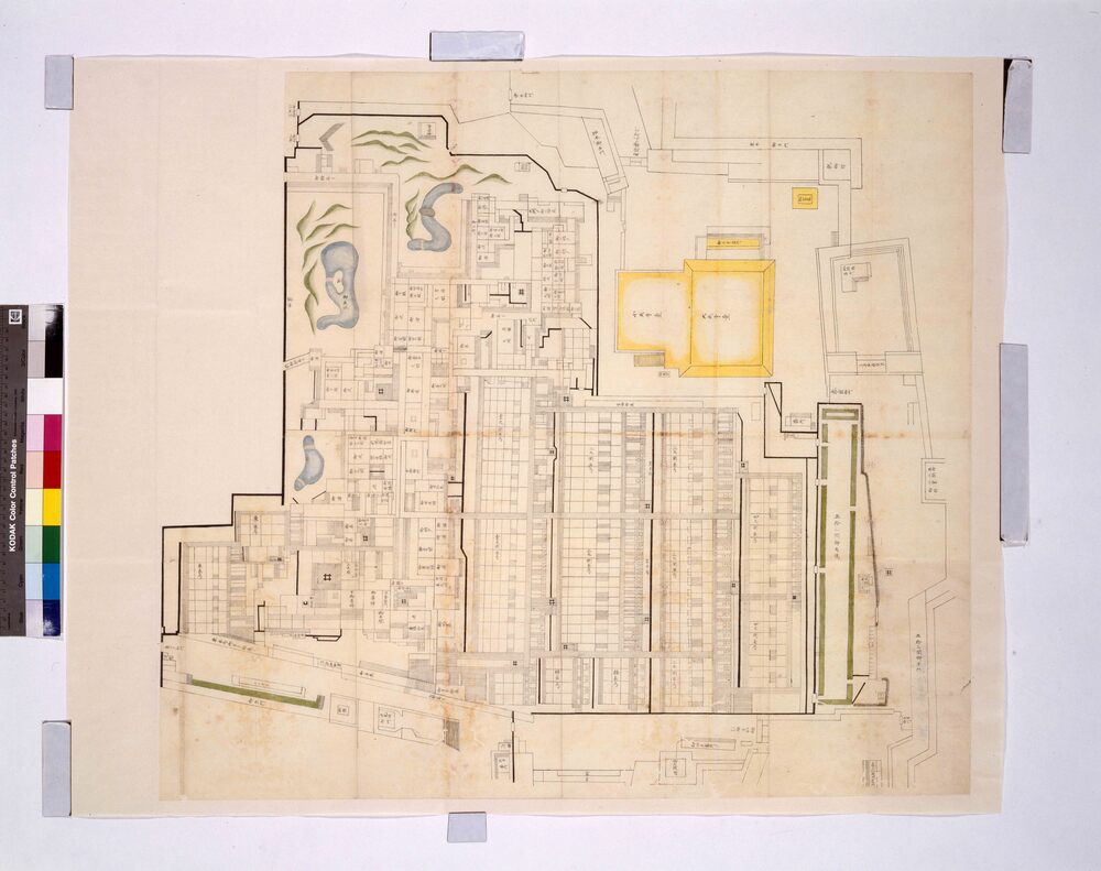 作品画像:(江戸城)奥向長局絵図