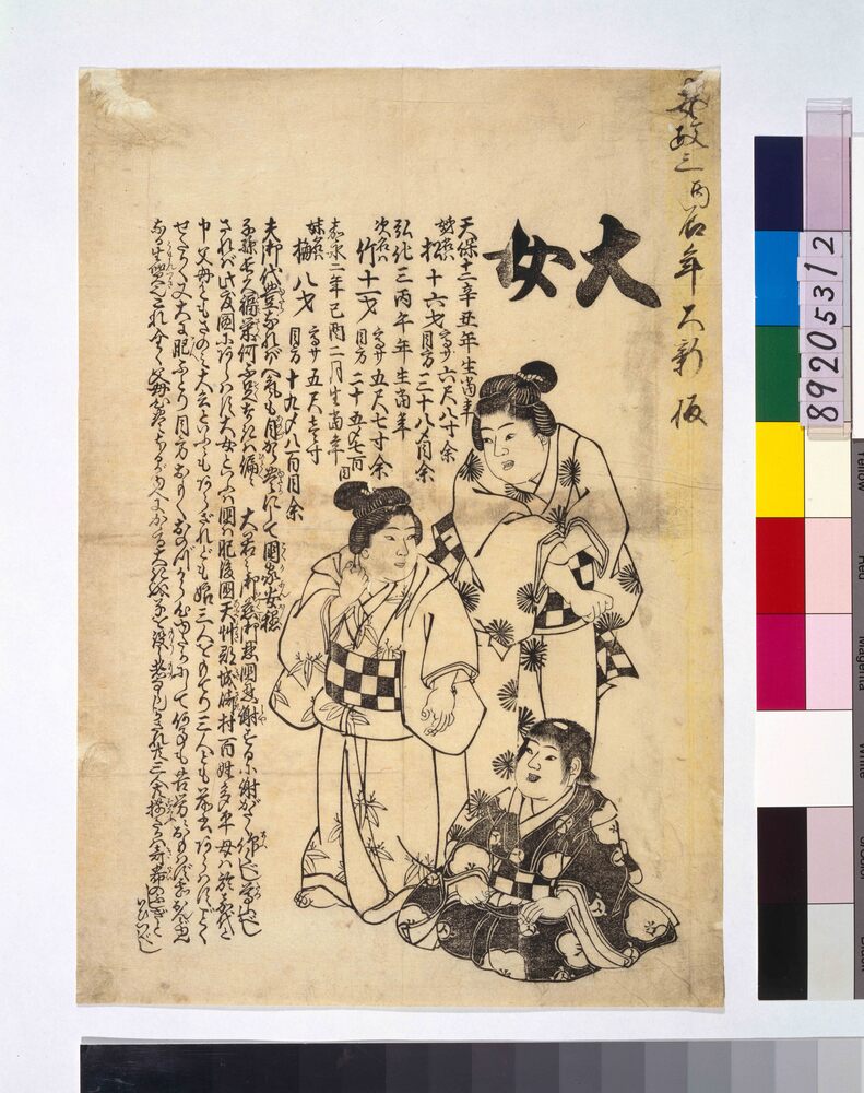 作品画像:大女