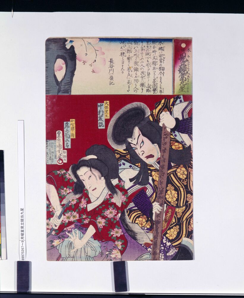 作品画像:木曜星見立競当九星
