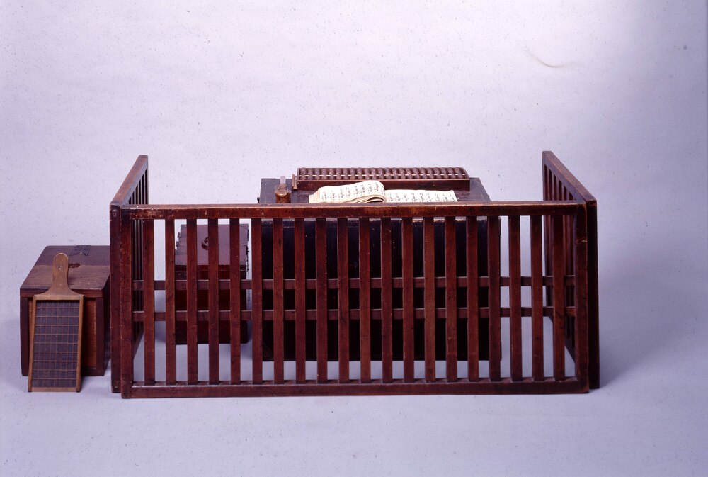 作品画像:帳場格子