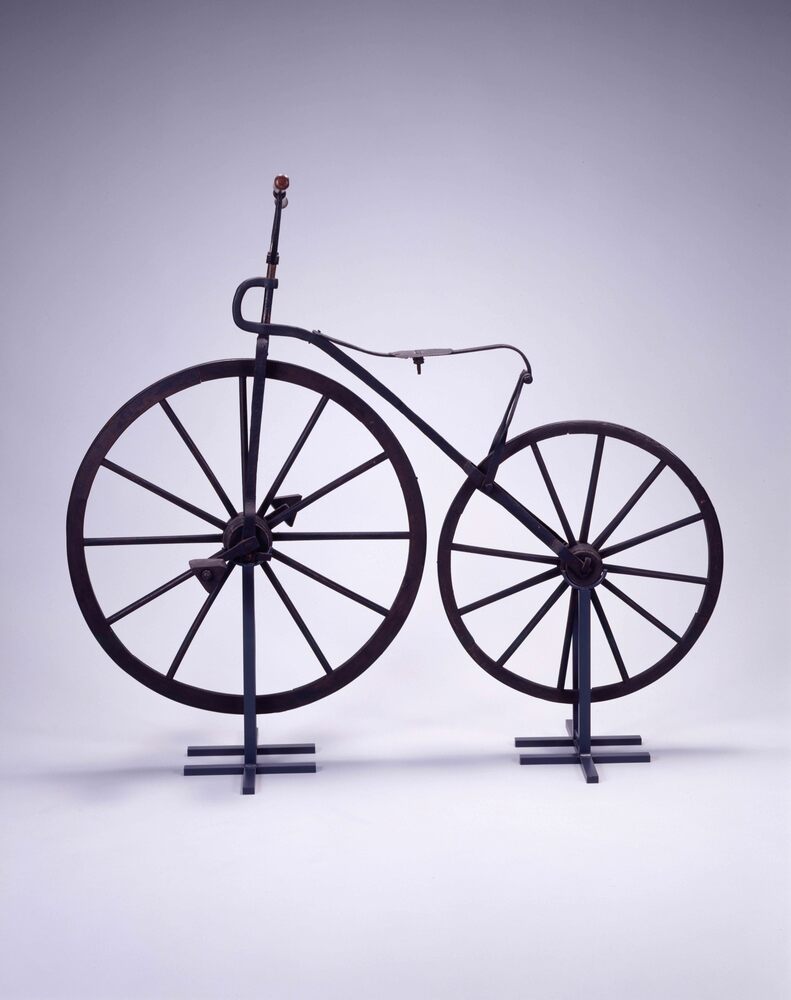 作品画像:ミショー型自転車