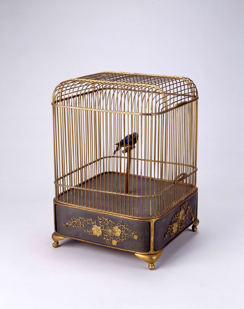作品画像:鳥からくり