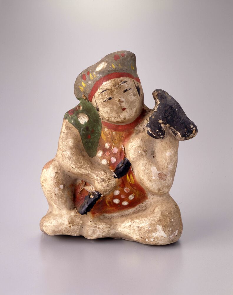 作品画像:相良人形 春駒持ち童子