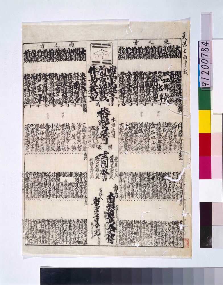 作品画像：[小説外題人気番付]