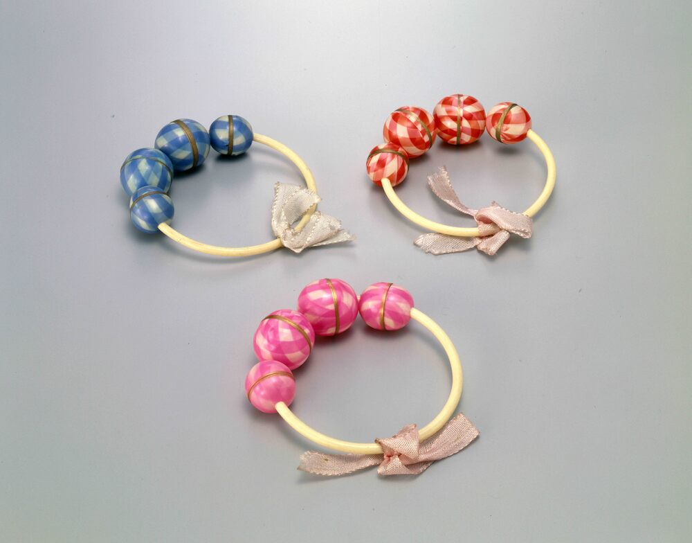 作品画像:セルロイド玩具 がらがら