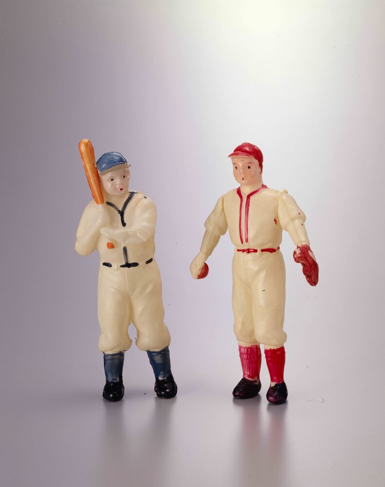 作品画像:セルロイド人形 野球選手