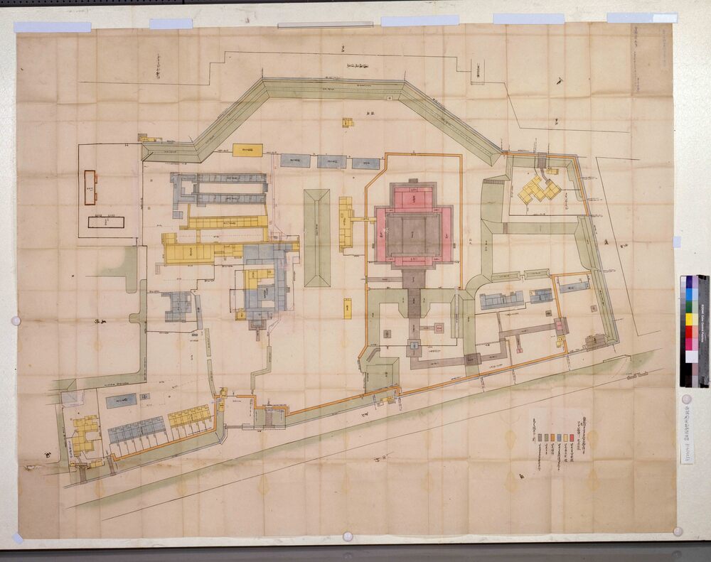作品画像:昌平坂学問所惣絵図