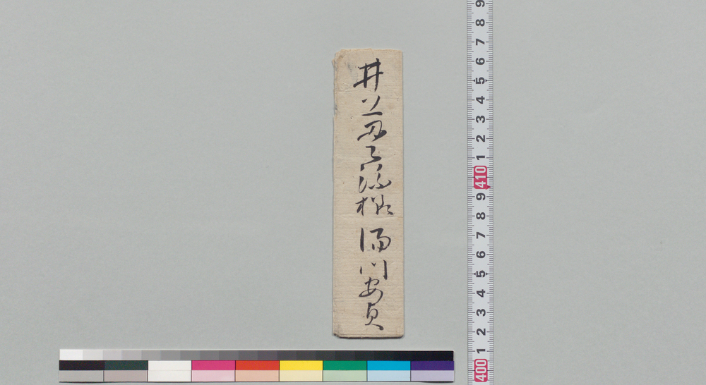 作品画像:井上貫流宛書状(熊膽及び薬無心につき)