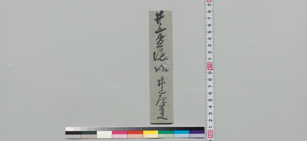 作品画像:井上貫流宛書状(御三男松前表御備場組として新規御抱入を評議中)