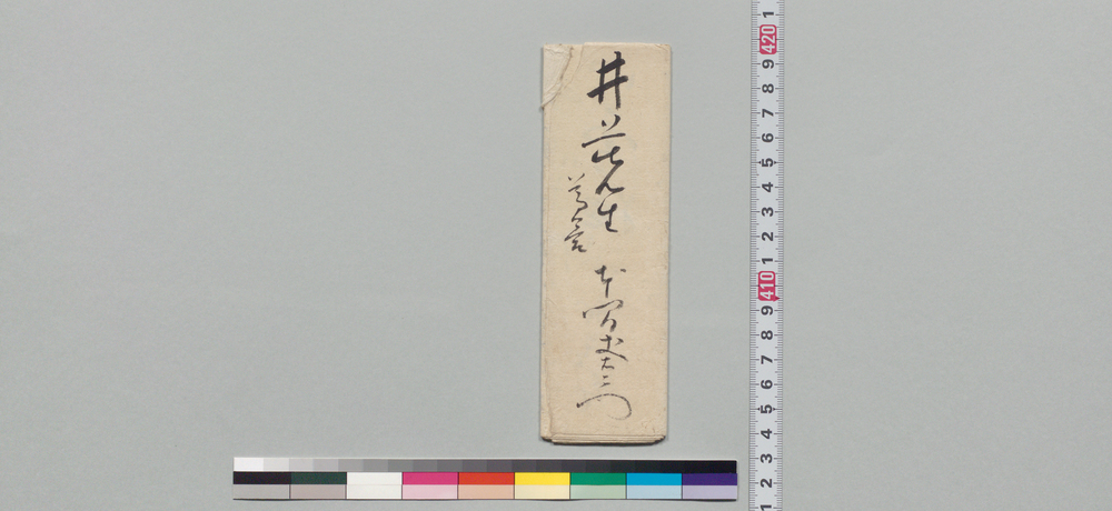作品画像:井上貫流宛書状(蝦夷地御用大悦至極)