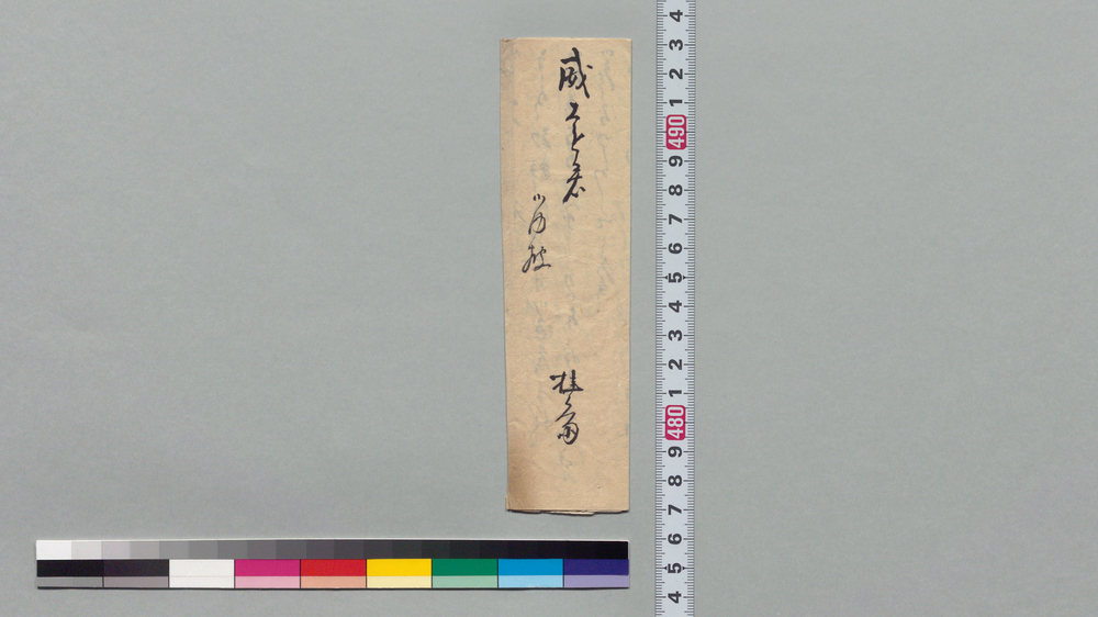 作品画像:威遠宛書状(町打場所願につき)