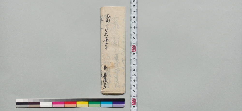 作品画像:御内々奉願候書付(自分死後の末五郎への相続及び家への世話願につき