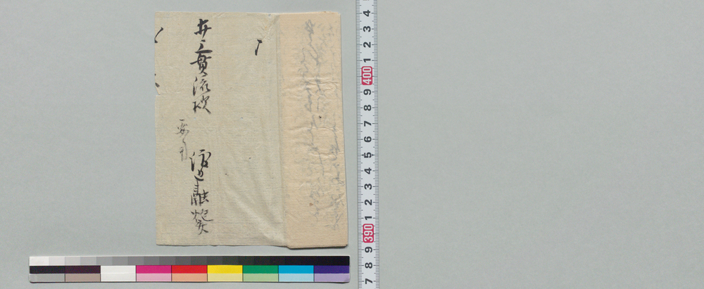 作品画像:井上貫流宛書簡(二十人扶持頂戴及び異国防禦として蝦夷地発向への祝詞)