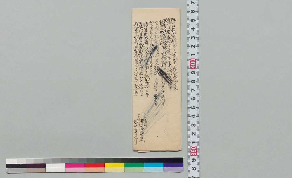 作品画像：[根岸御隠殿の修復個所見分につき申上 下書]