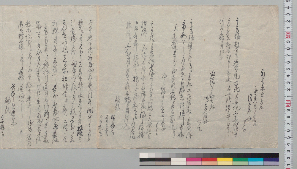 作品画像：[谷中延命院密通一件仕置書付]