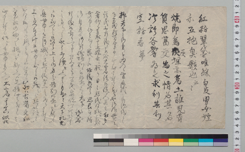 作品画像：[奢侈改革につき上書断片]