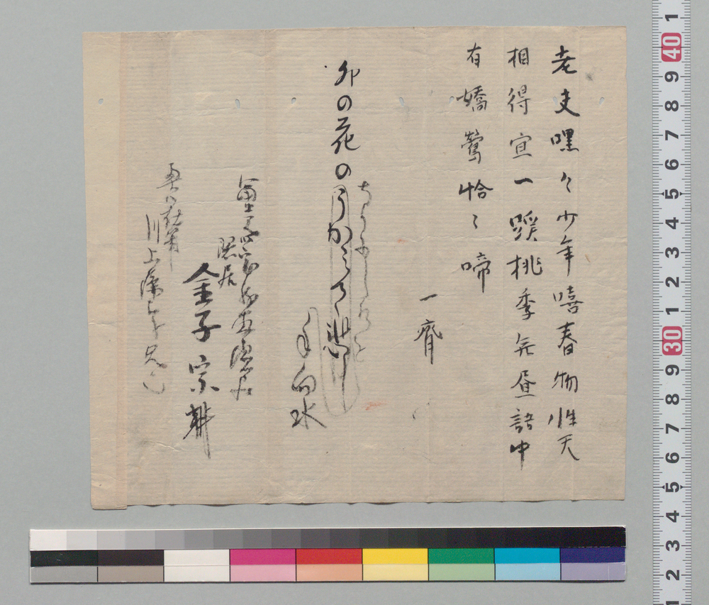 作品画像：[漢詩・和歌書付]
