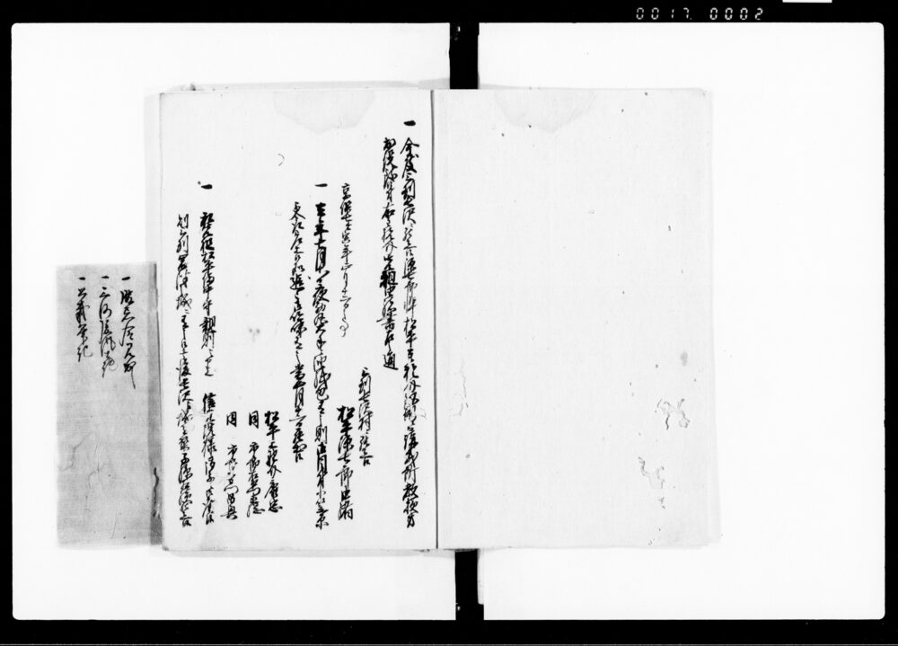 作品画像:酔裏譚(先祖由緒書等につき書写)