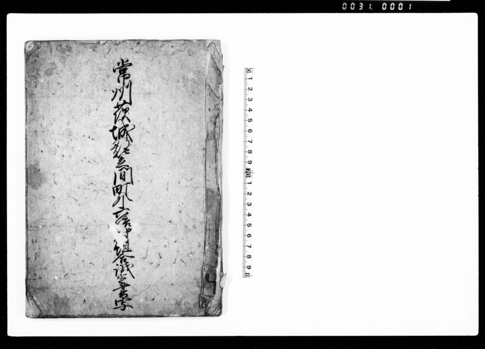 作品画像:三州宝飯郡篠束村内天王領御抱地帳